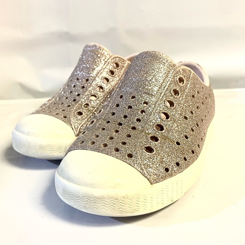Native Shoes Kids Jefferson‎ Bling Glitter for Little Kids Lightweight C6